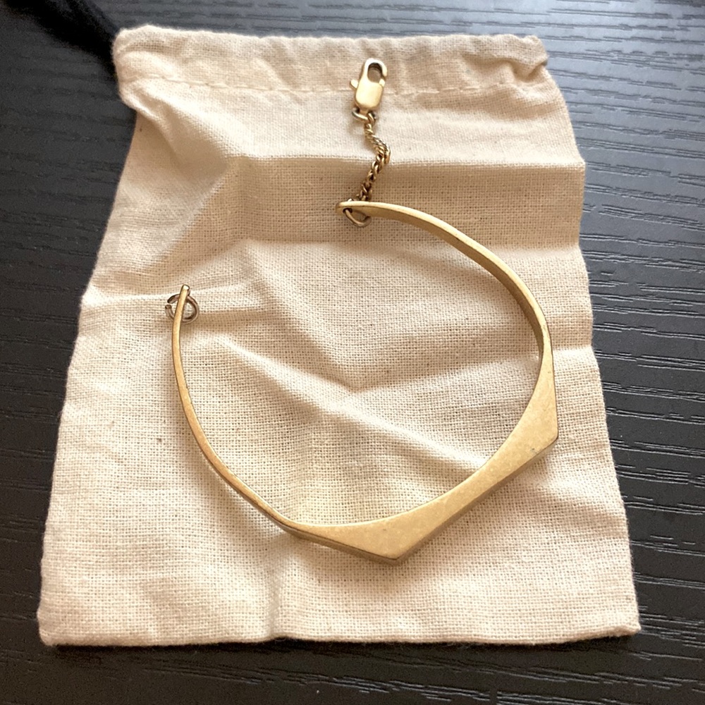 Madewell Gold Cuff Bracelet